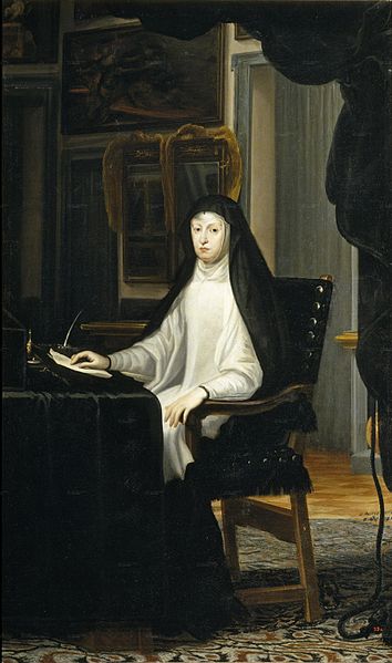 Miranda, Juan Carreno de Portrait of Queen Mariana de Austria as a Widow